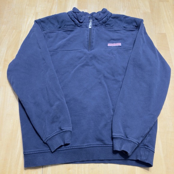 Vineyard Vines Men's Martha's Vineyard 1/4 Zip Pullover Jacket Blue Medium - Picture 1 of 9